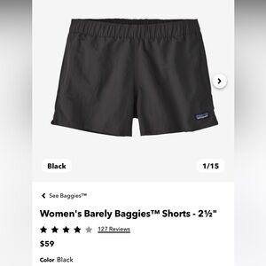 Women's Patagonia Barely Baggies Shorts - 2½"